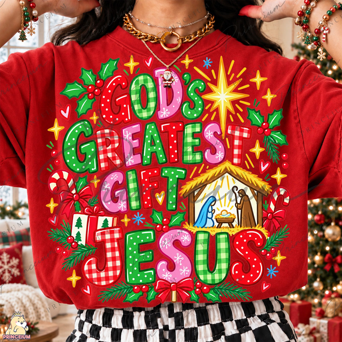 God's Greatest Gift Jesus Front and Back