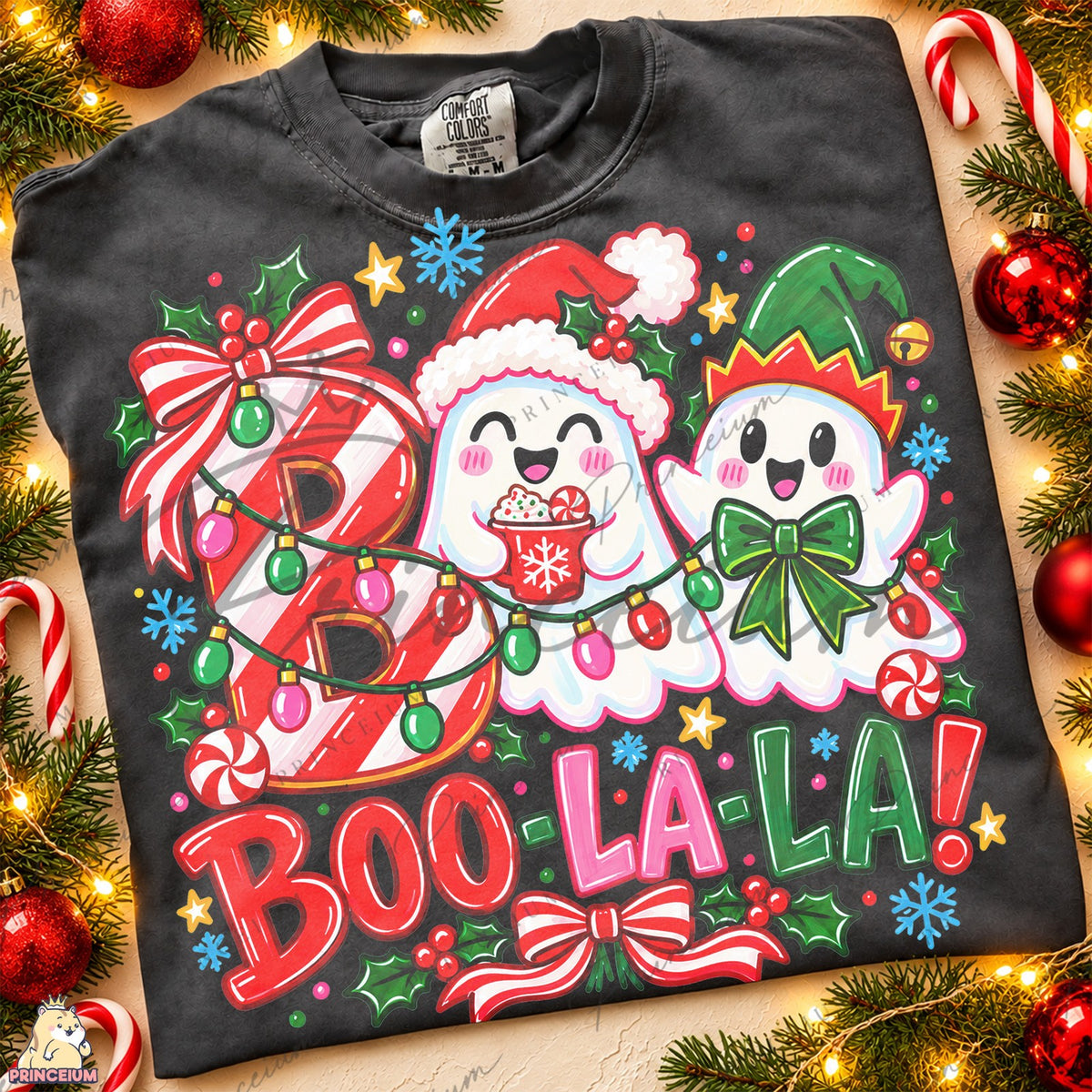Boo-La-La Christmas Ghosts