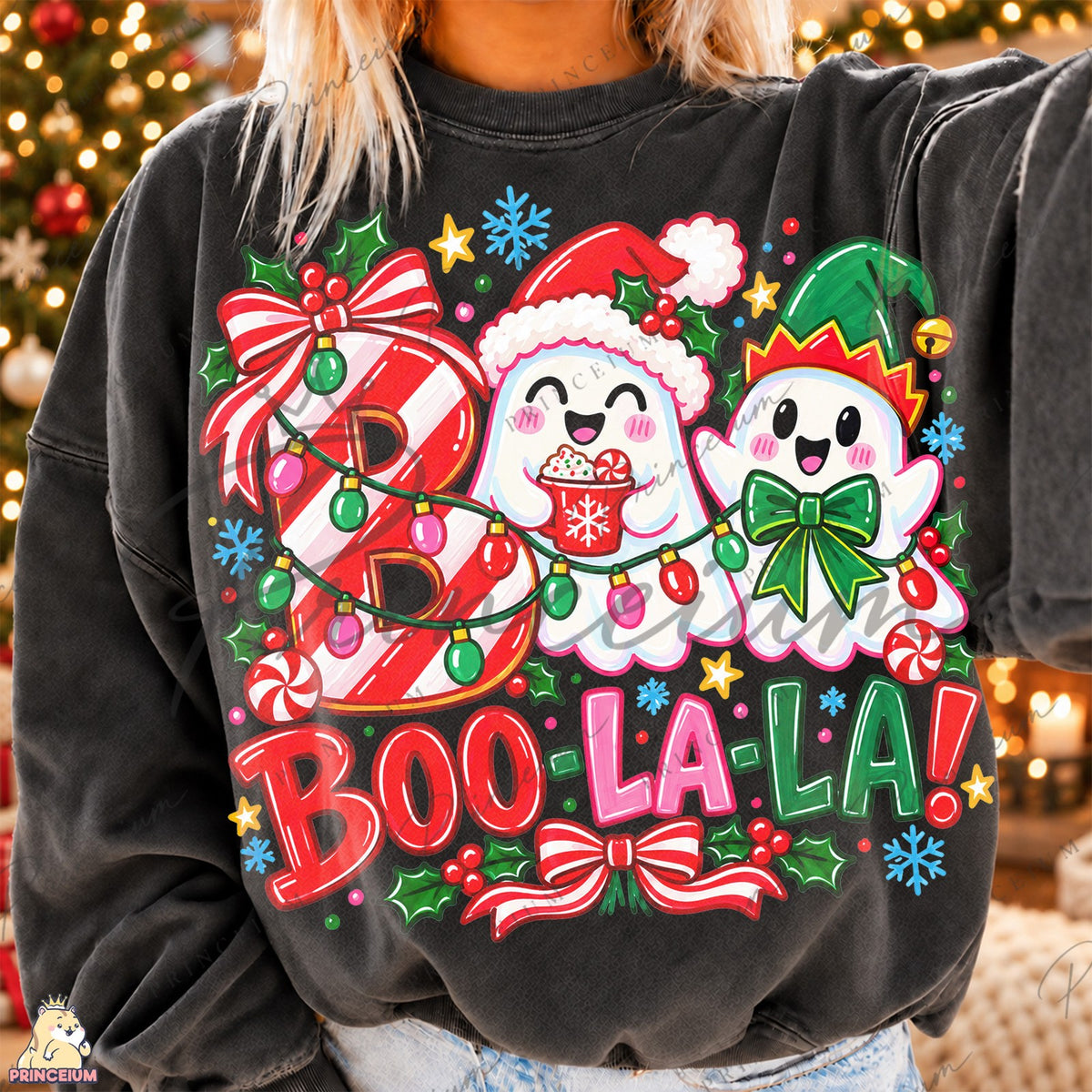 Boo-La-La Christmas Ghosts