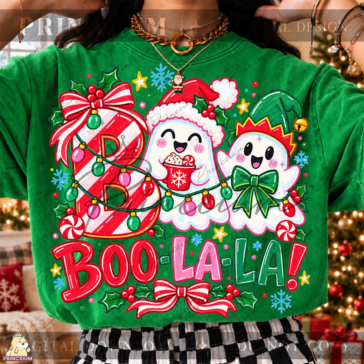 Boo-La-La Christmas Ghosts