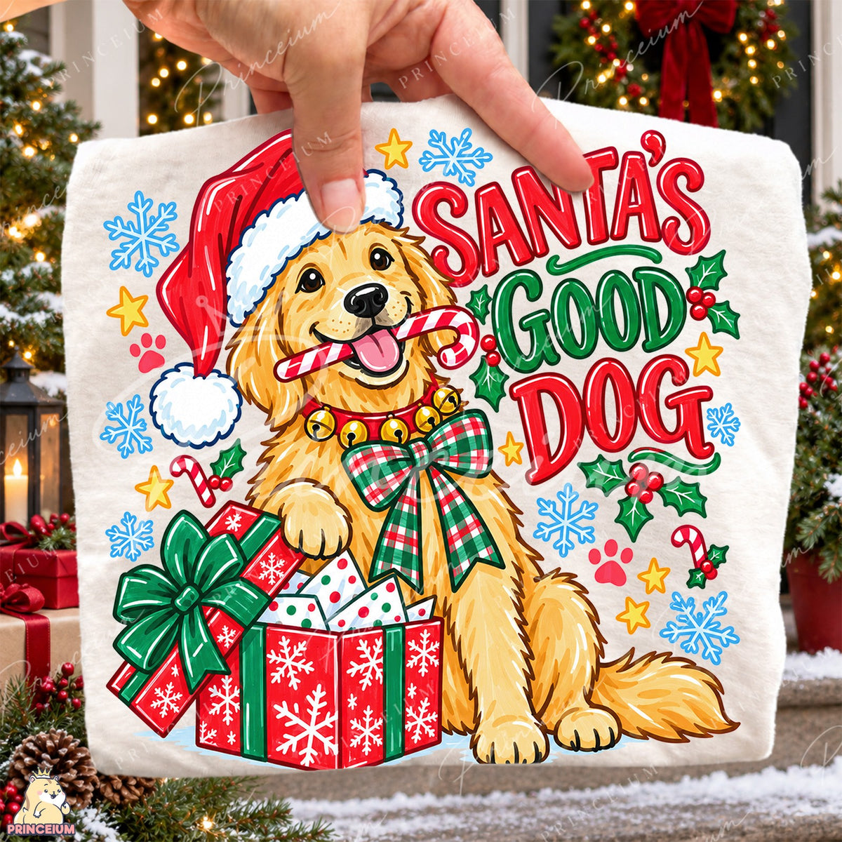 Santa's Good Dog