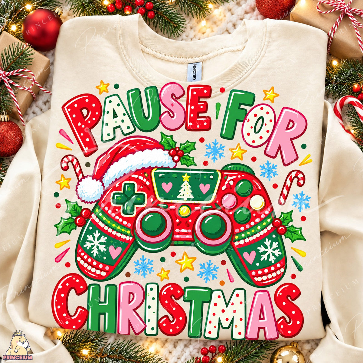 Pause for Christmas Gamer
