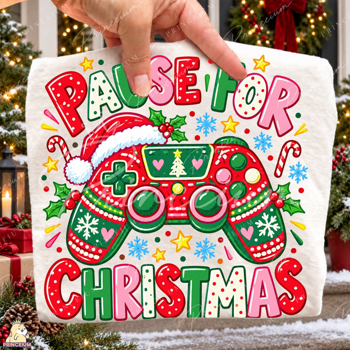 Pause for Christmas Gamer