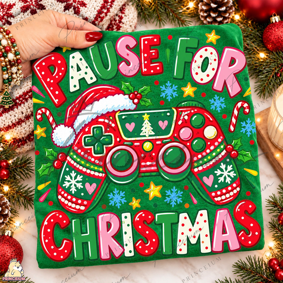 Pause for Christmas Gamer