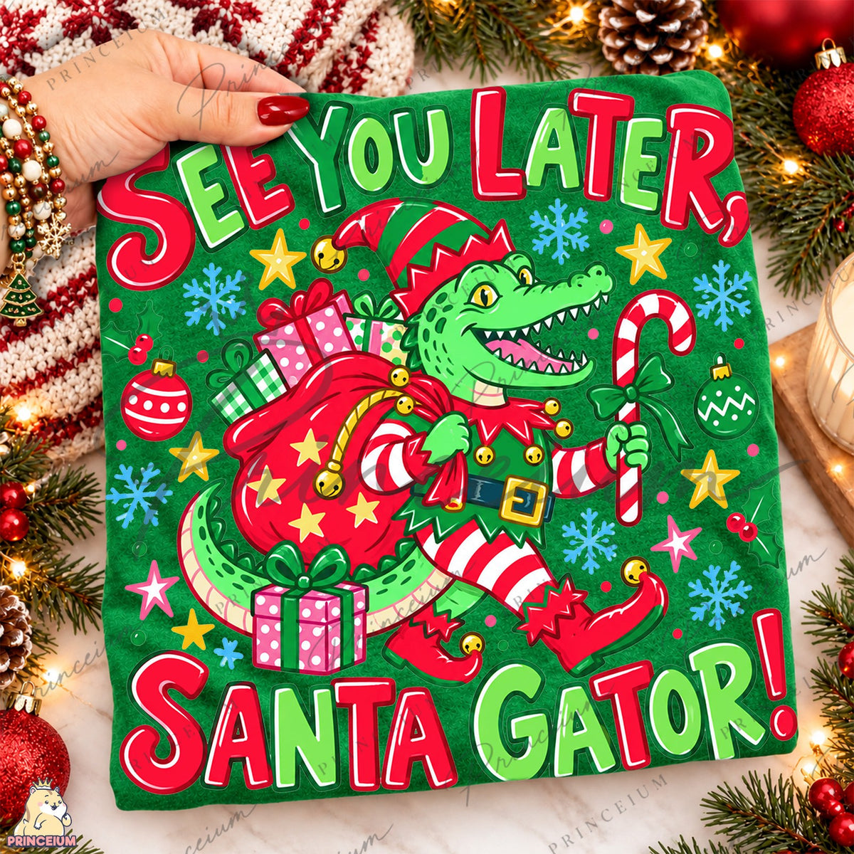 See You Later Santa Gator