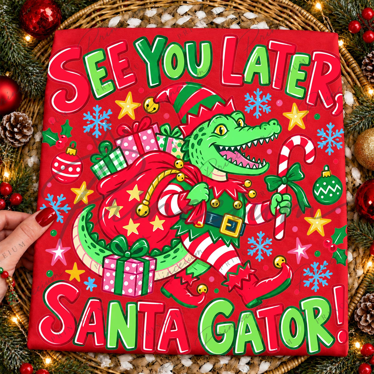 See You Later Santa Gator