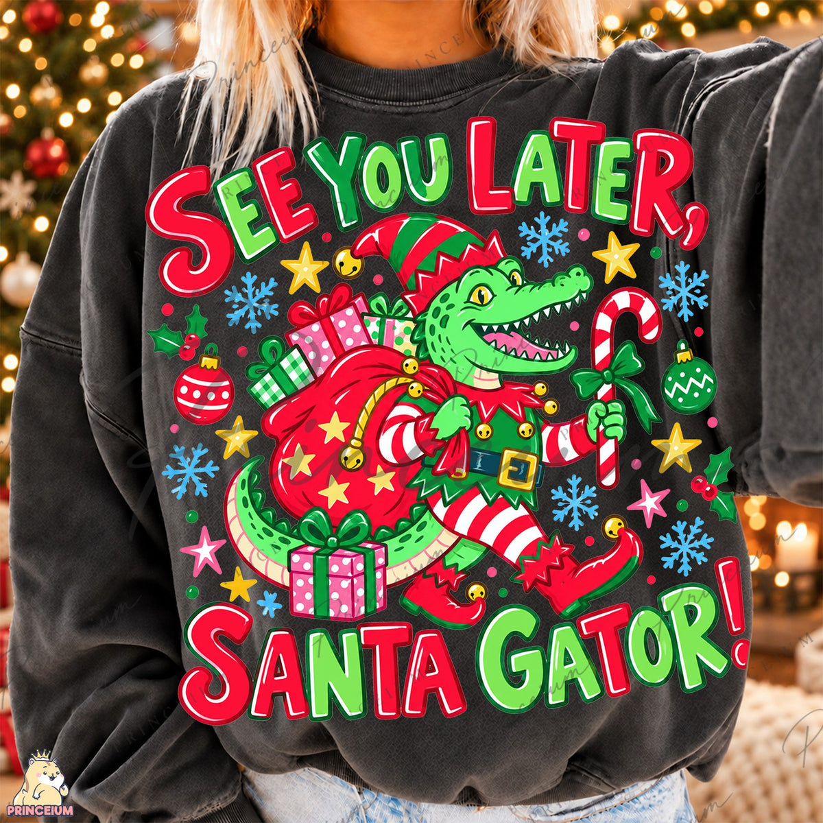 See You Later Santa Gator