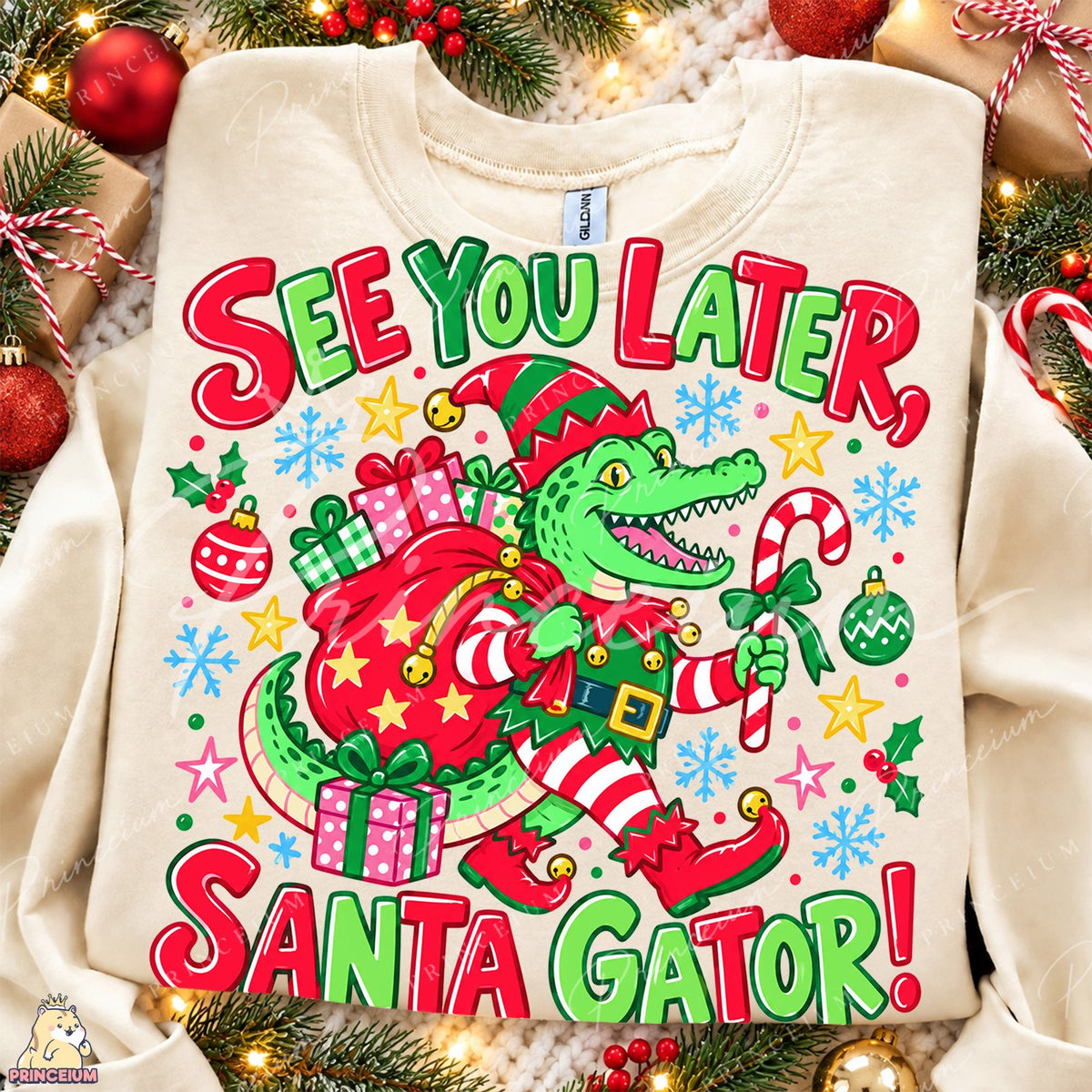 See You Later Santa Gator