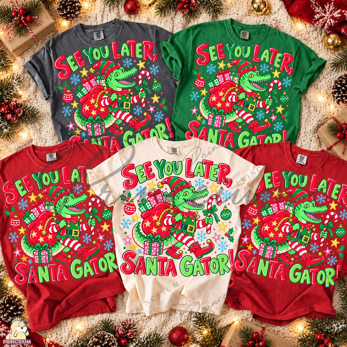 See You Later Santa Gator