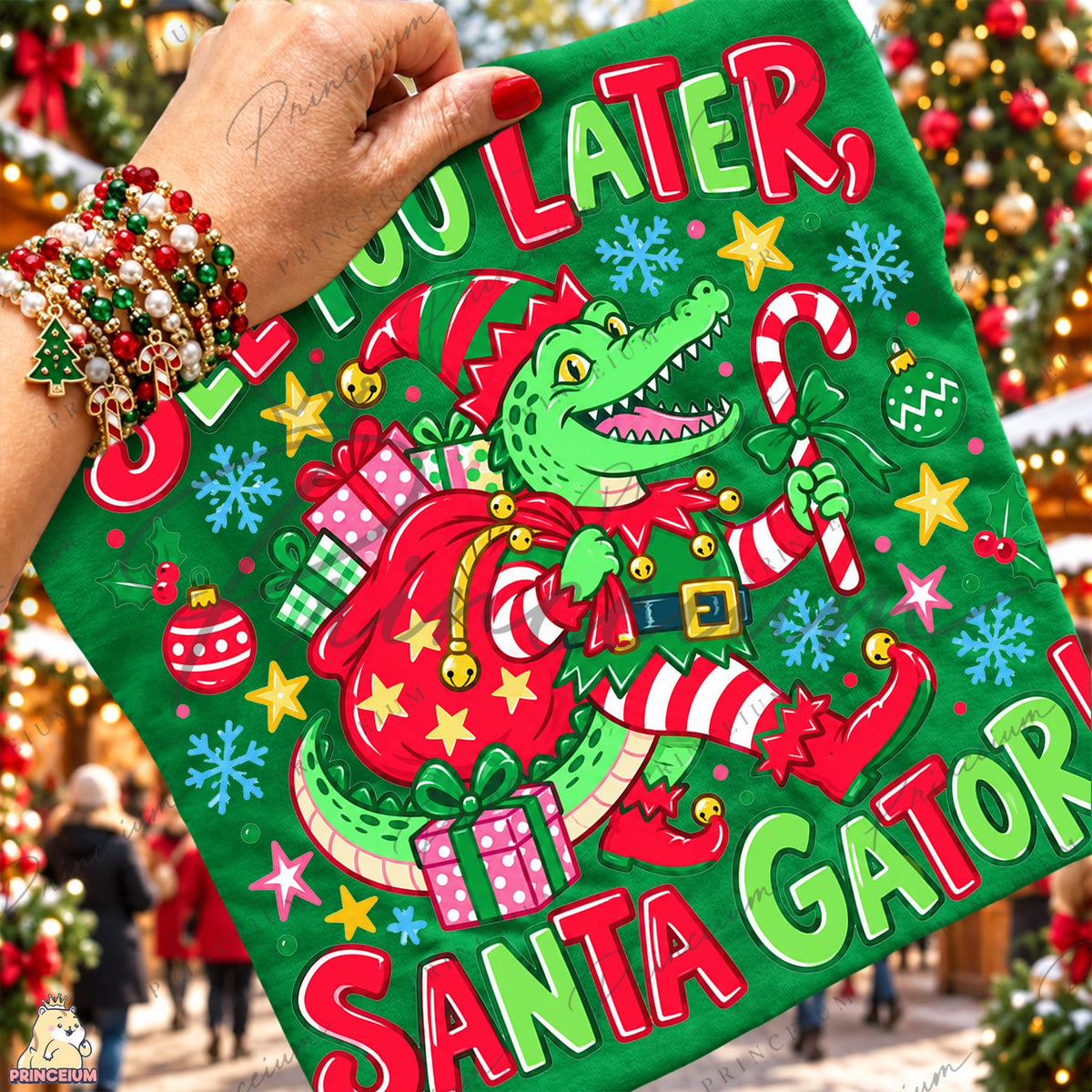 See You Later Santa Gator