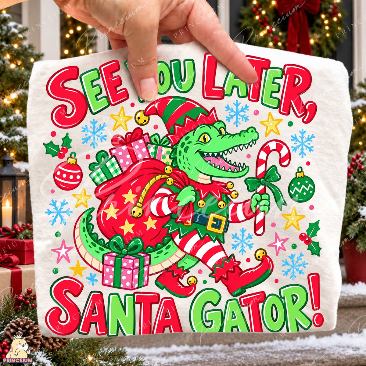 See You Later Santa Gator