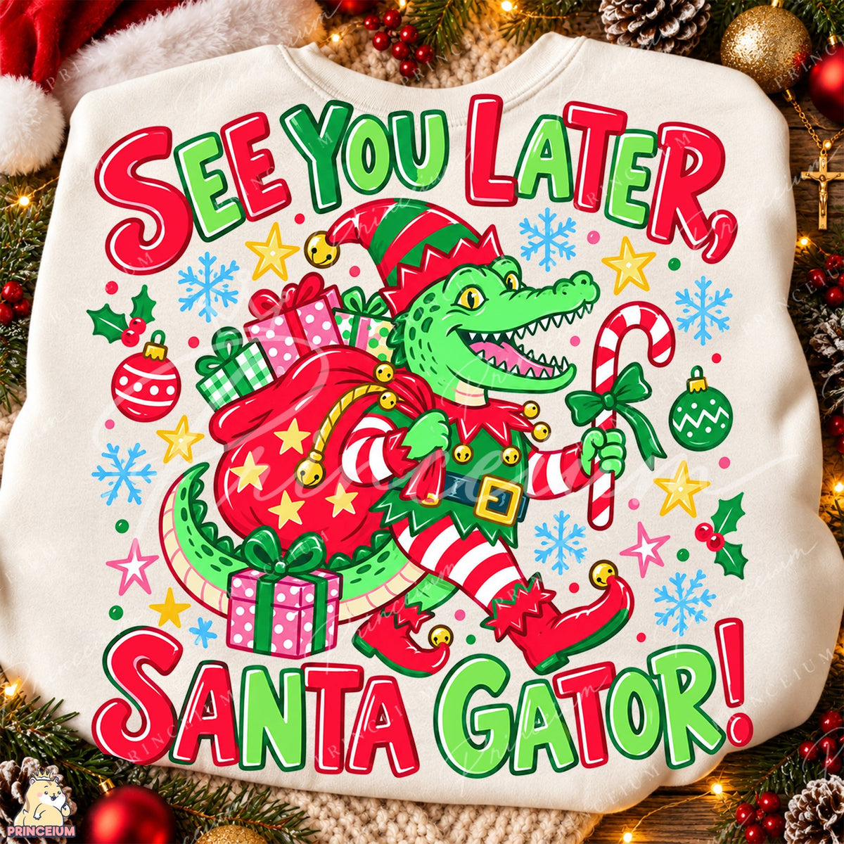 See You Later Santa Gator