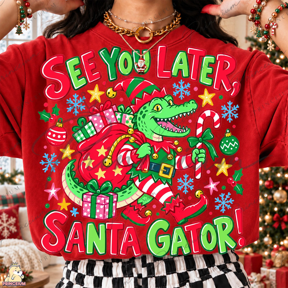 See You Later Santa Gator