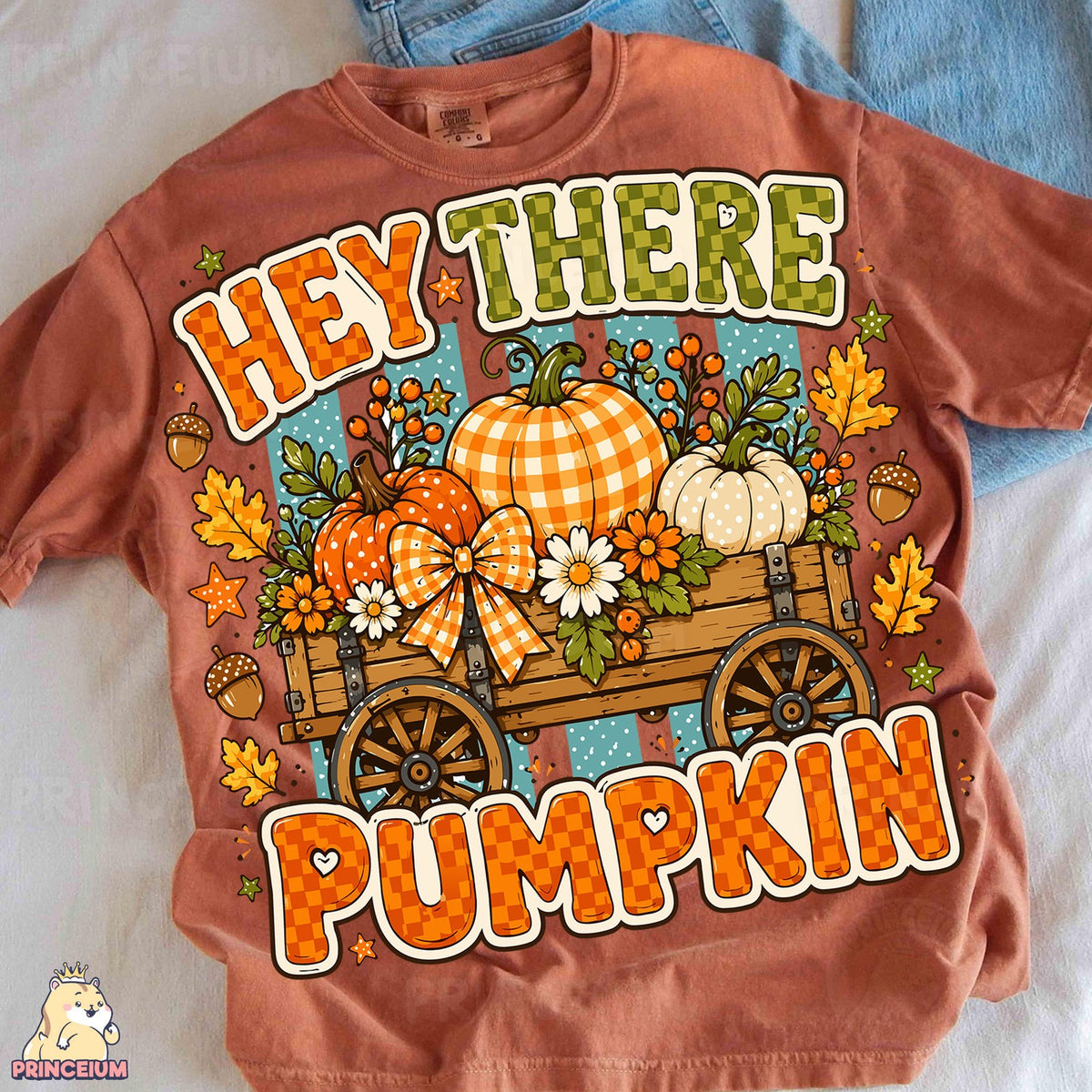Hey There Pumpkin Wagon