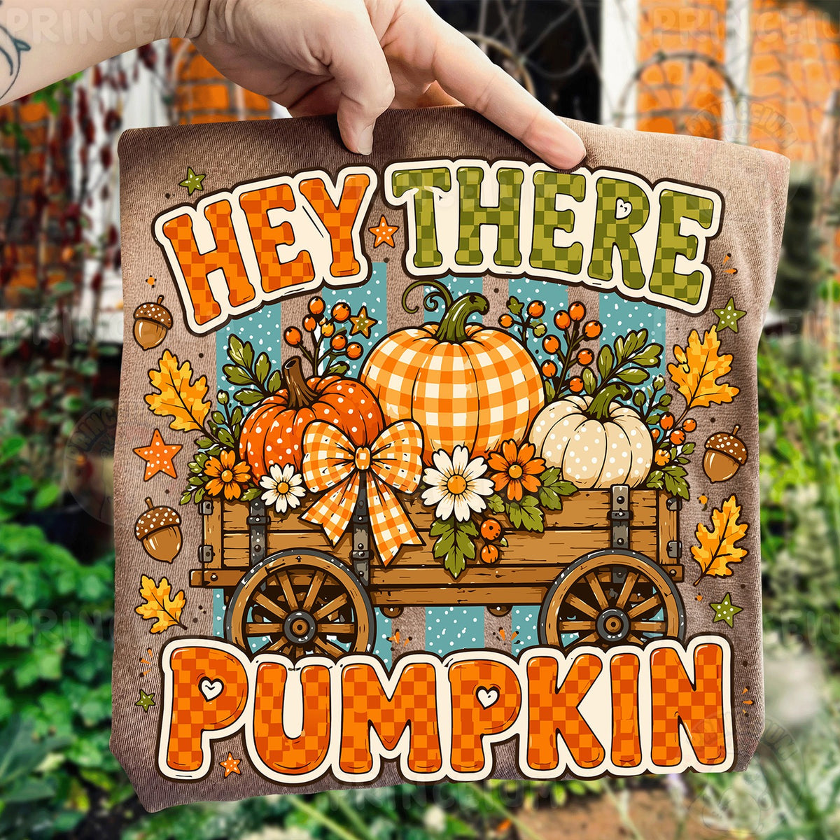 Hey There Pumpkin Wagon