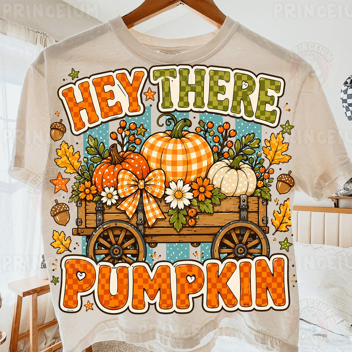 Hey There Pumpkin Wagon