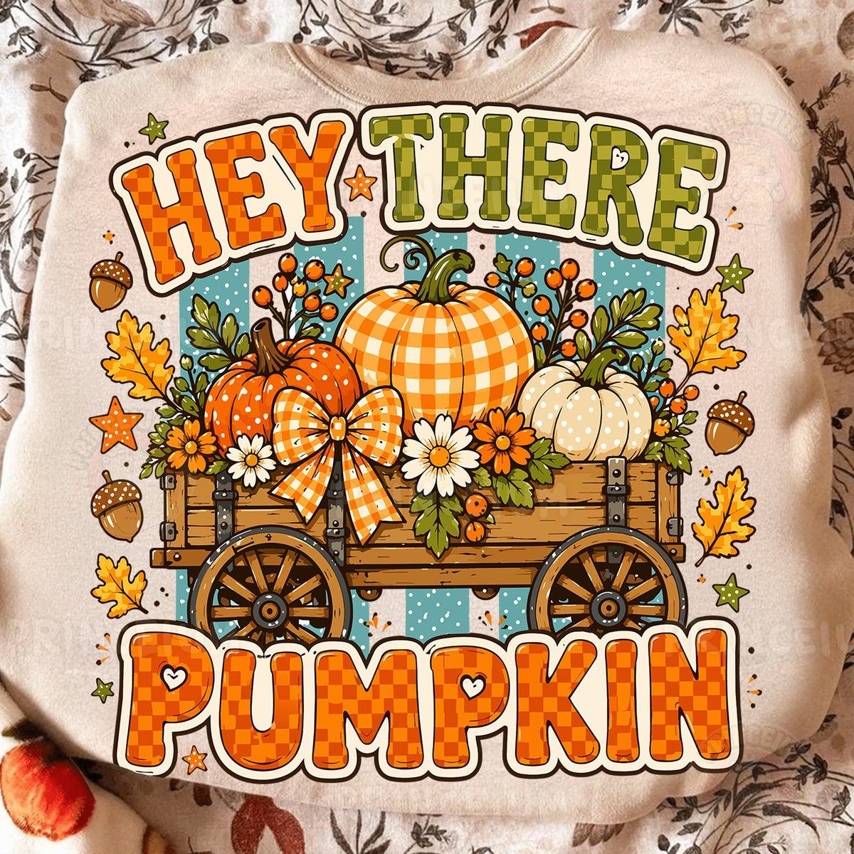 Hey There Pumpkin Wagon