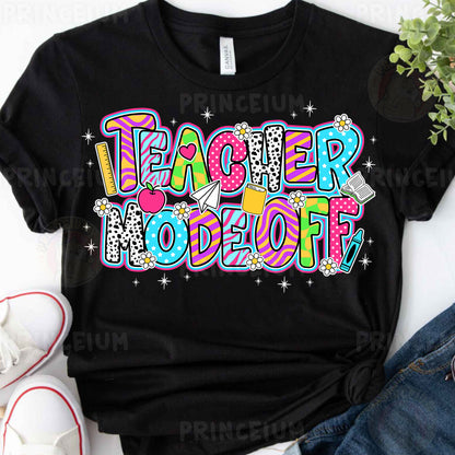 a t - shirt with the words teacher to do list on it