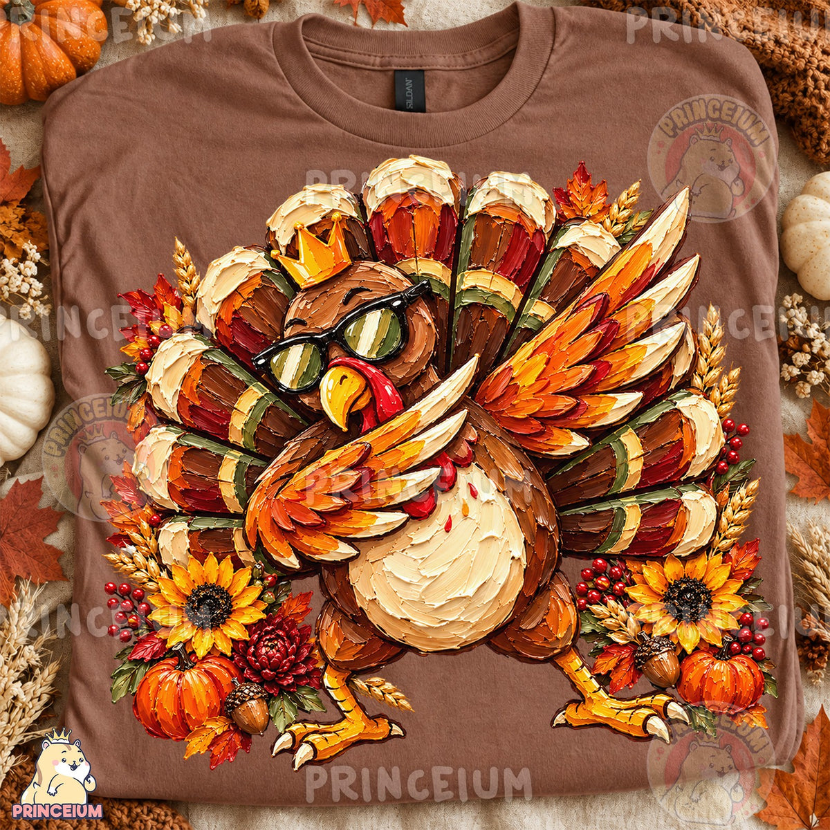 Cool Autumn Turkey King