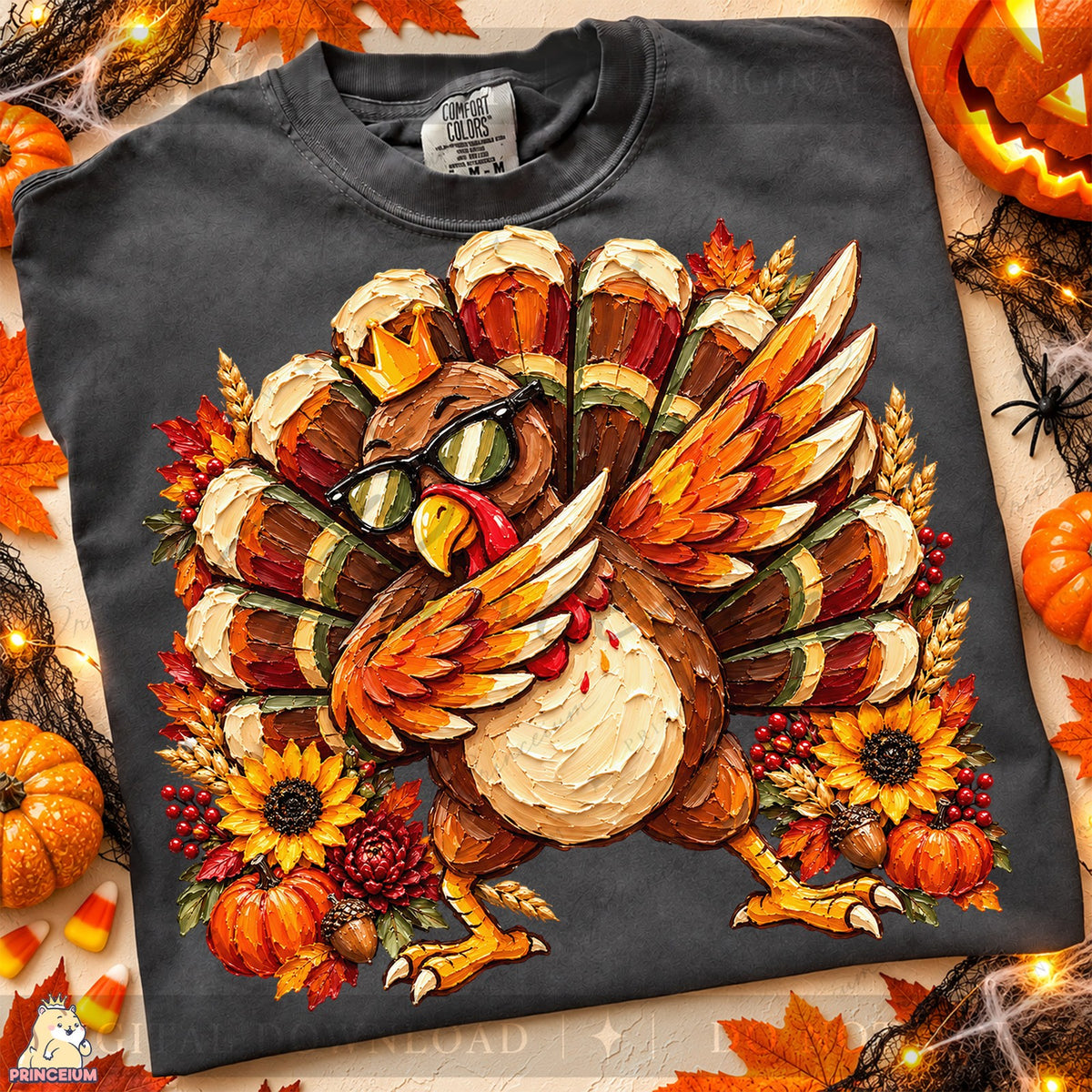Cool Autumn Turkey King