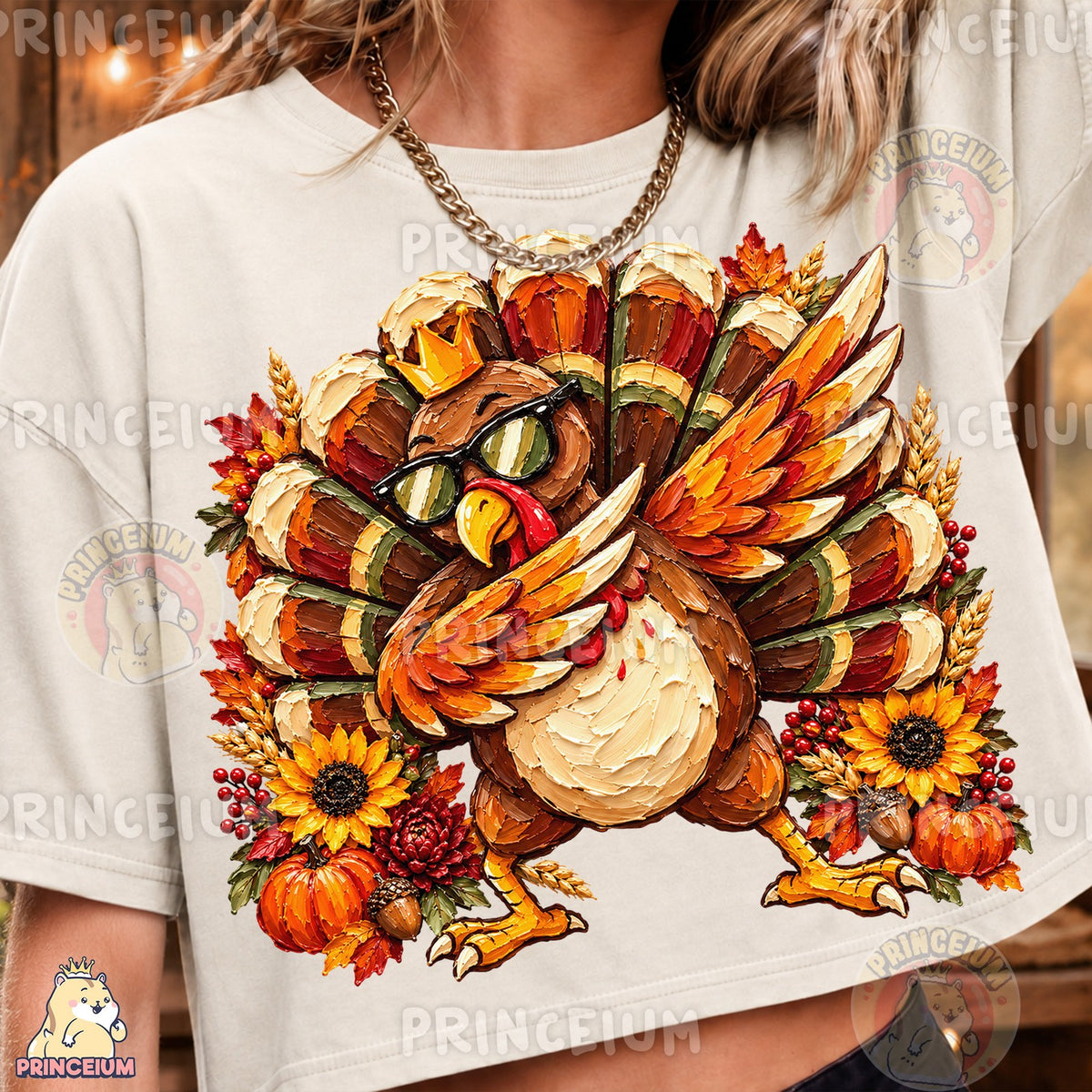 Cool Autumn Turkey King