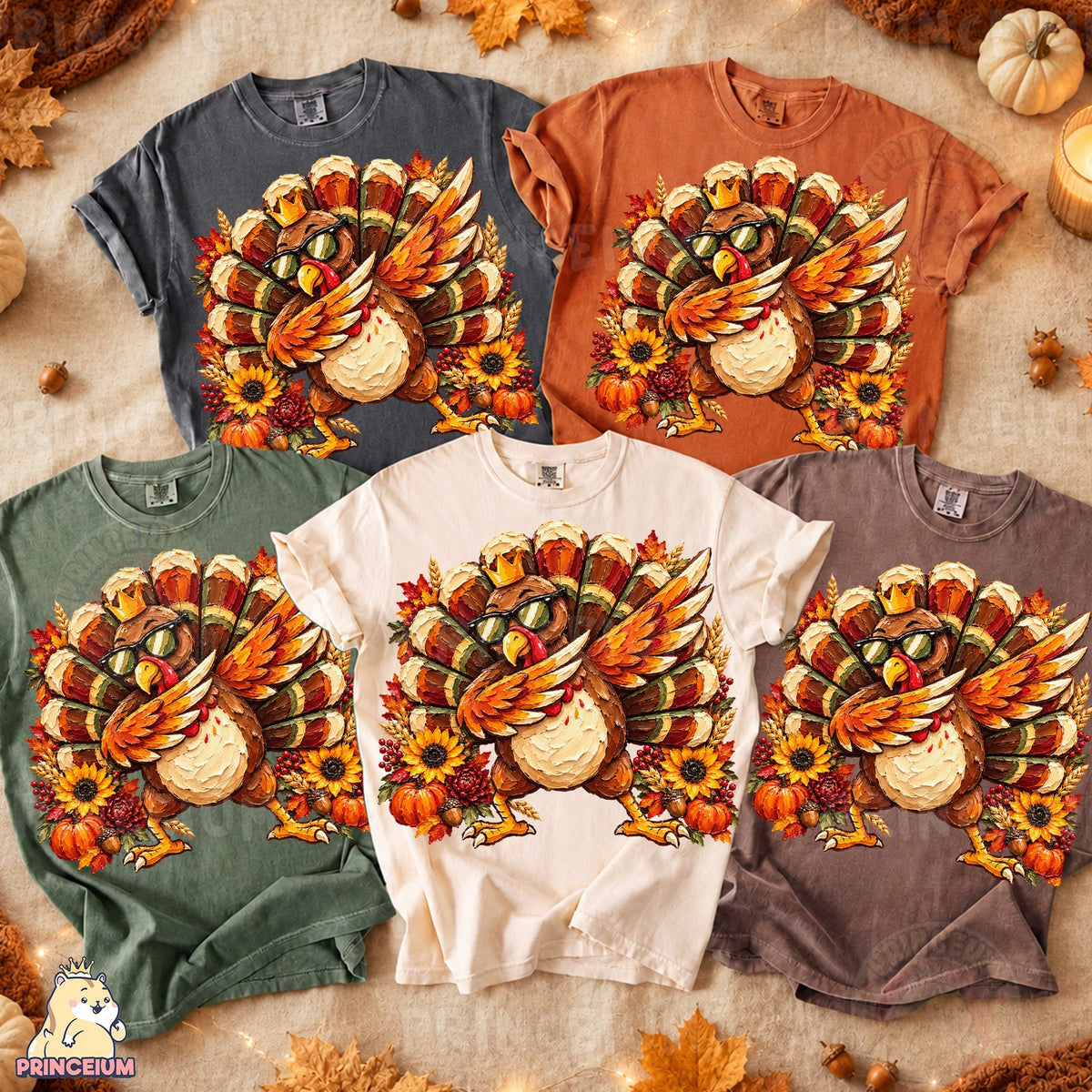 Cool Autumn Turkey King