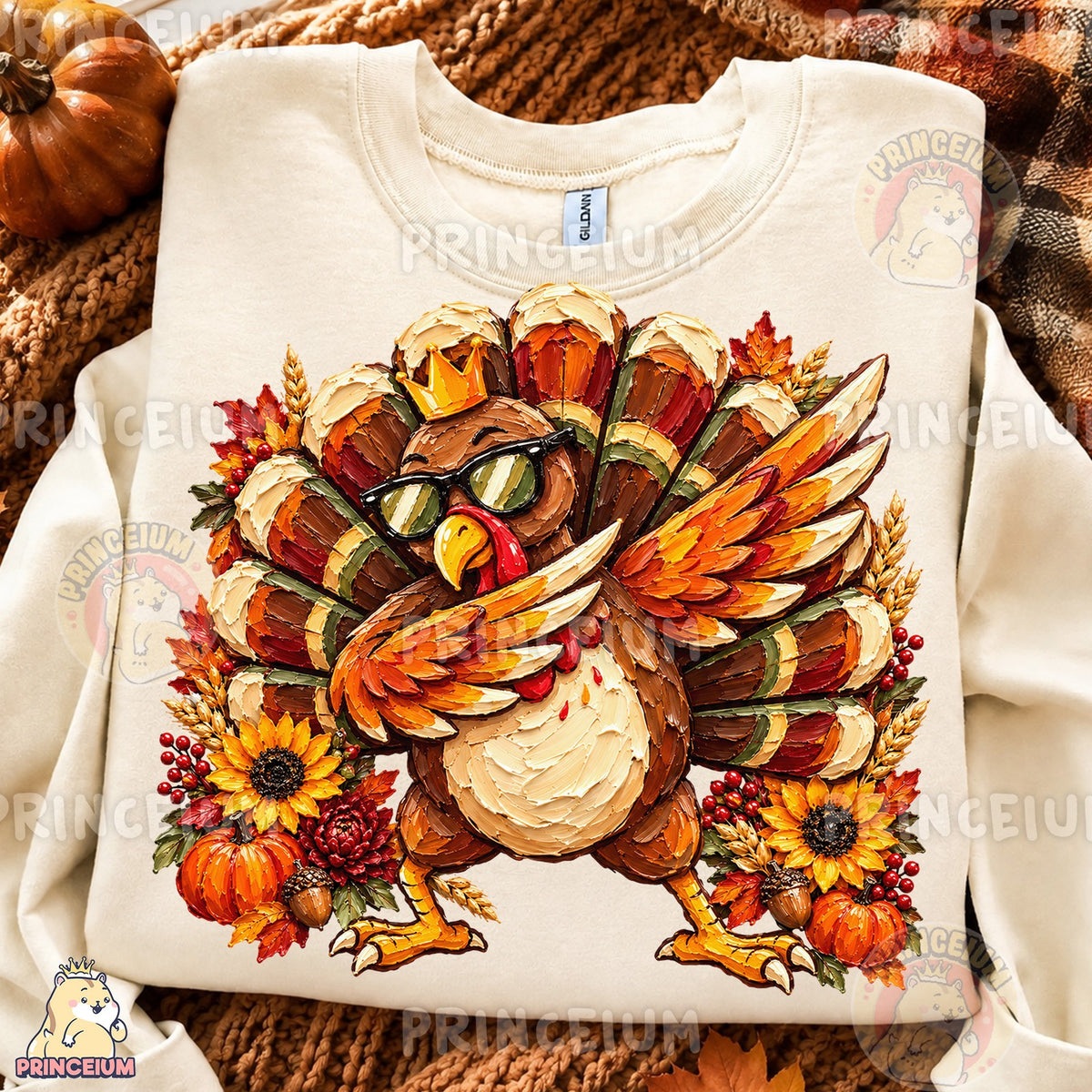 Cool Autumn Turkey King