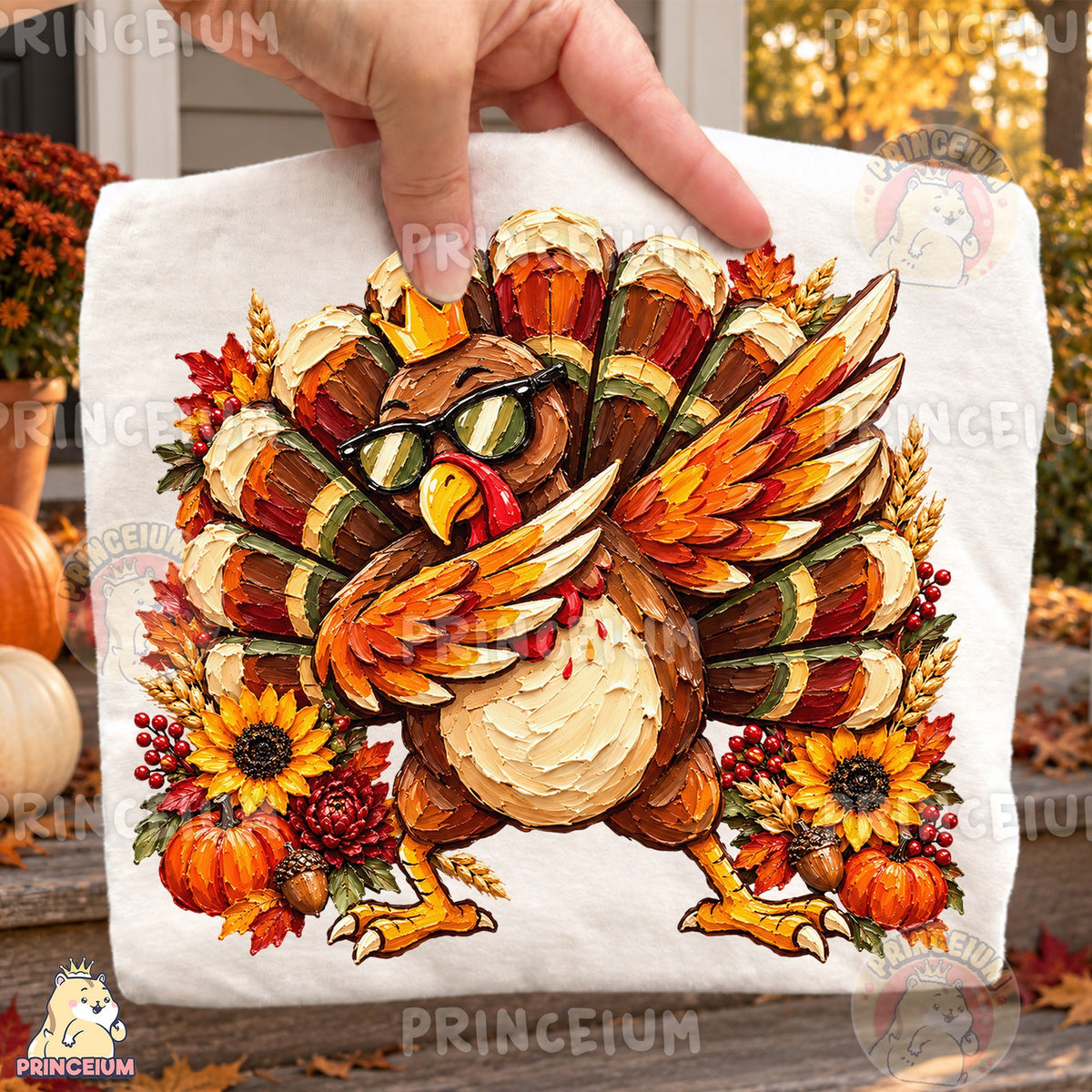 Cool Autumn Turkey King