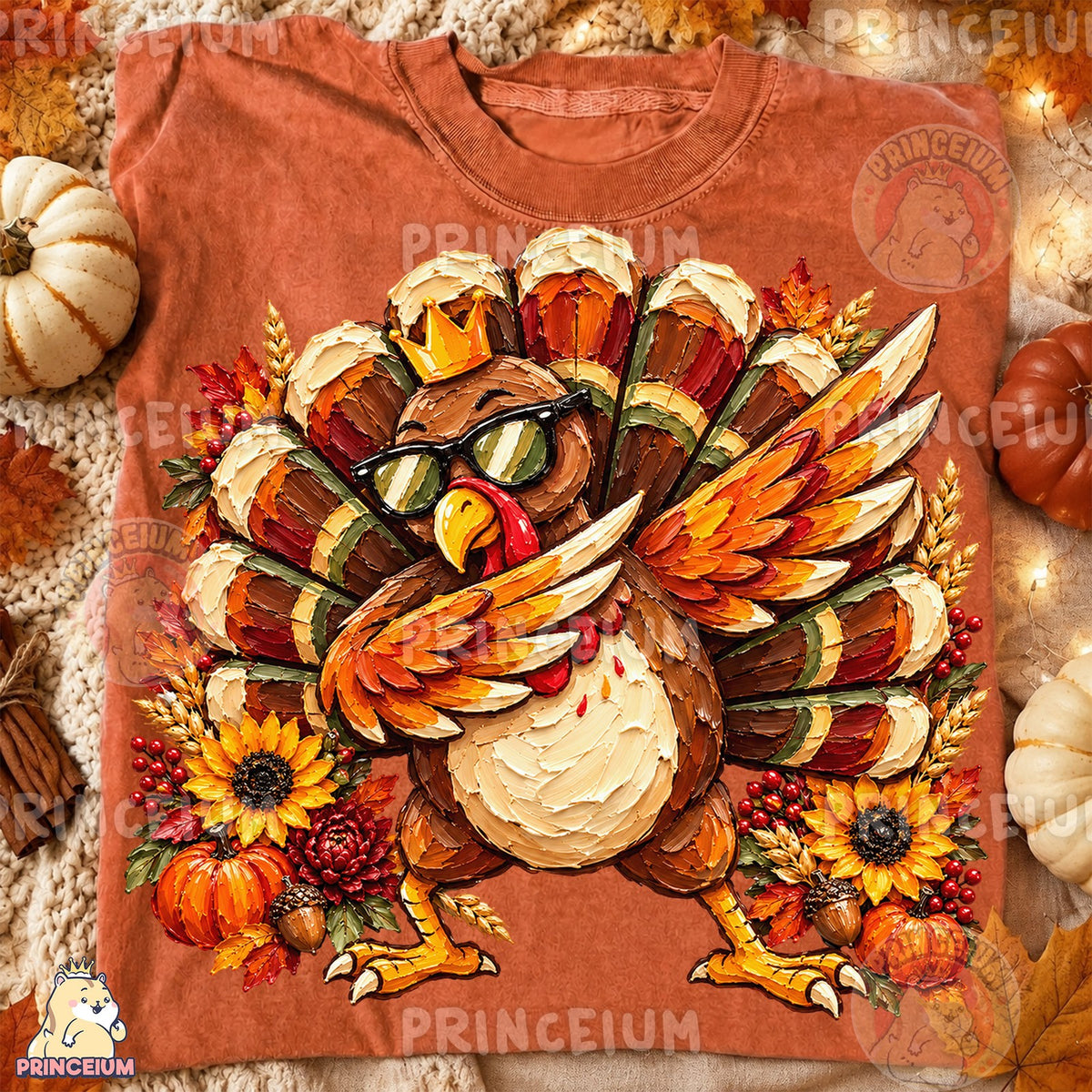 Cool Autumn Turkey King