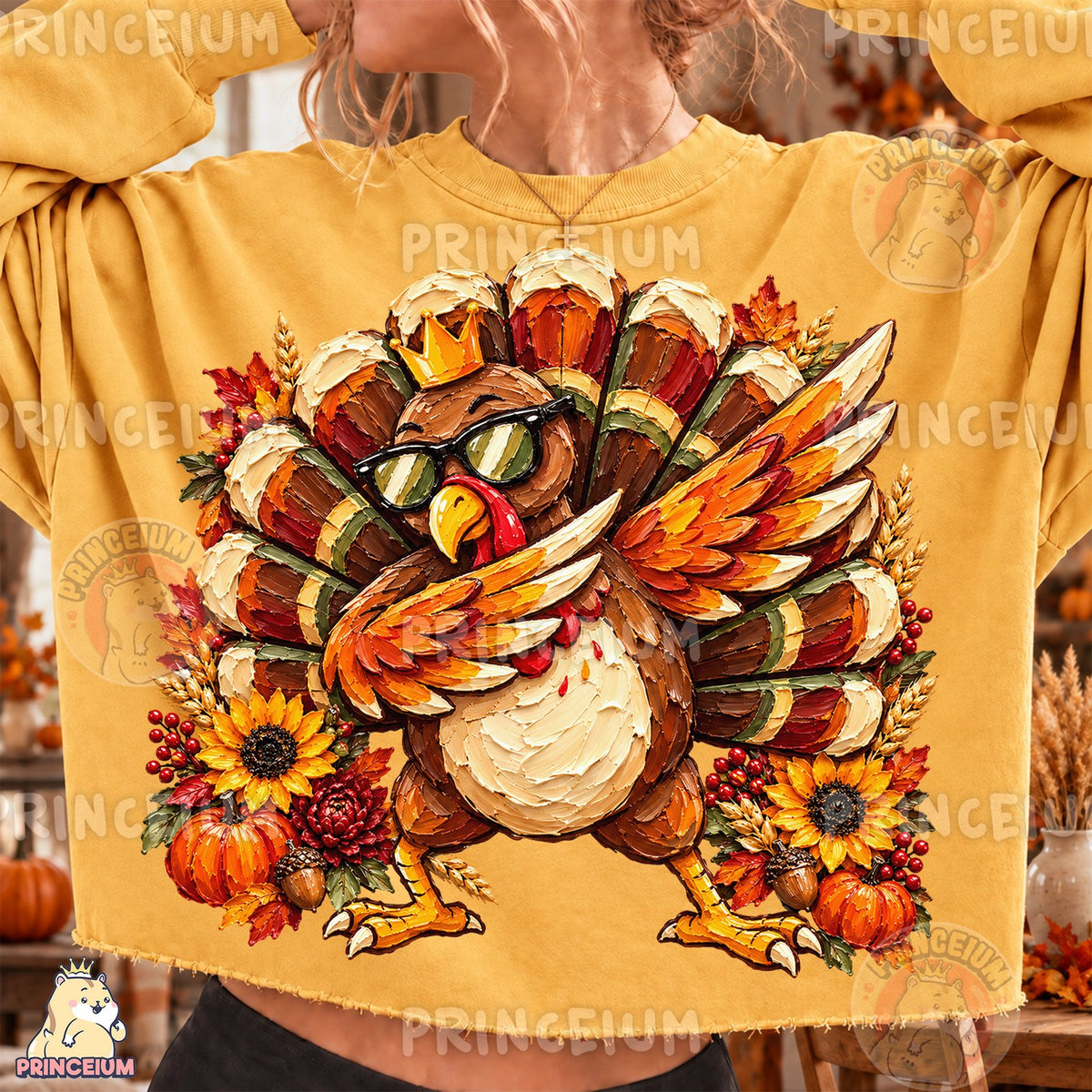 Cool Autumn Turkey King