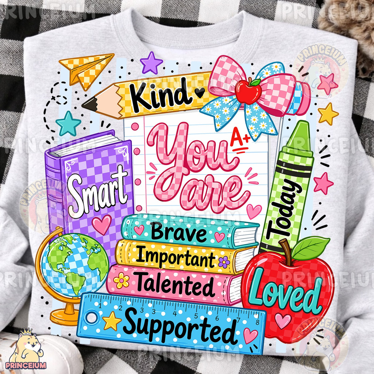 You Are Smart & Loved School Affirmations