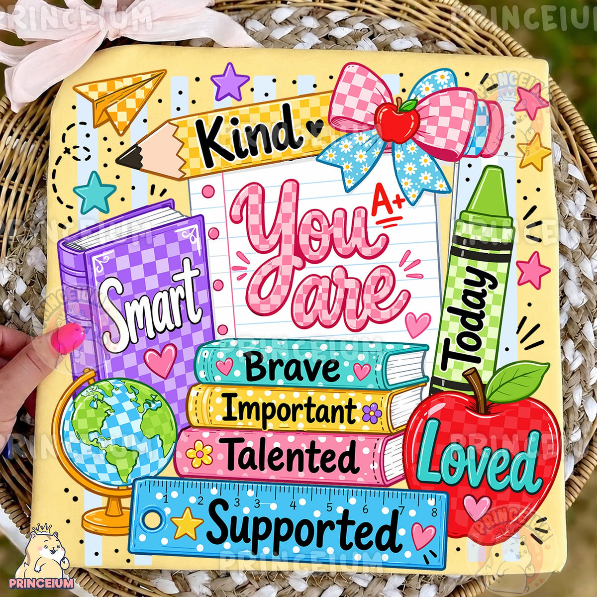 You Are Smart & Loved School Affirmations