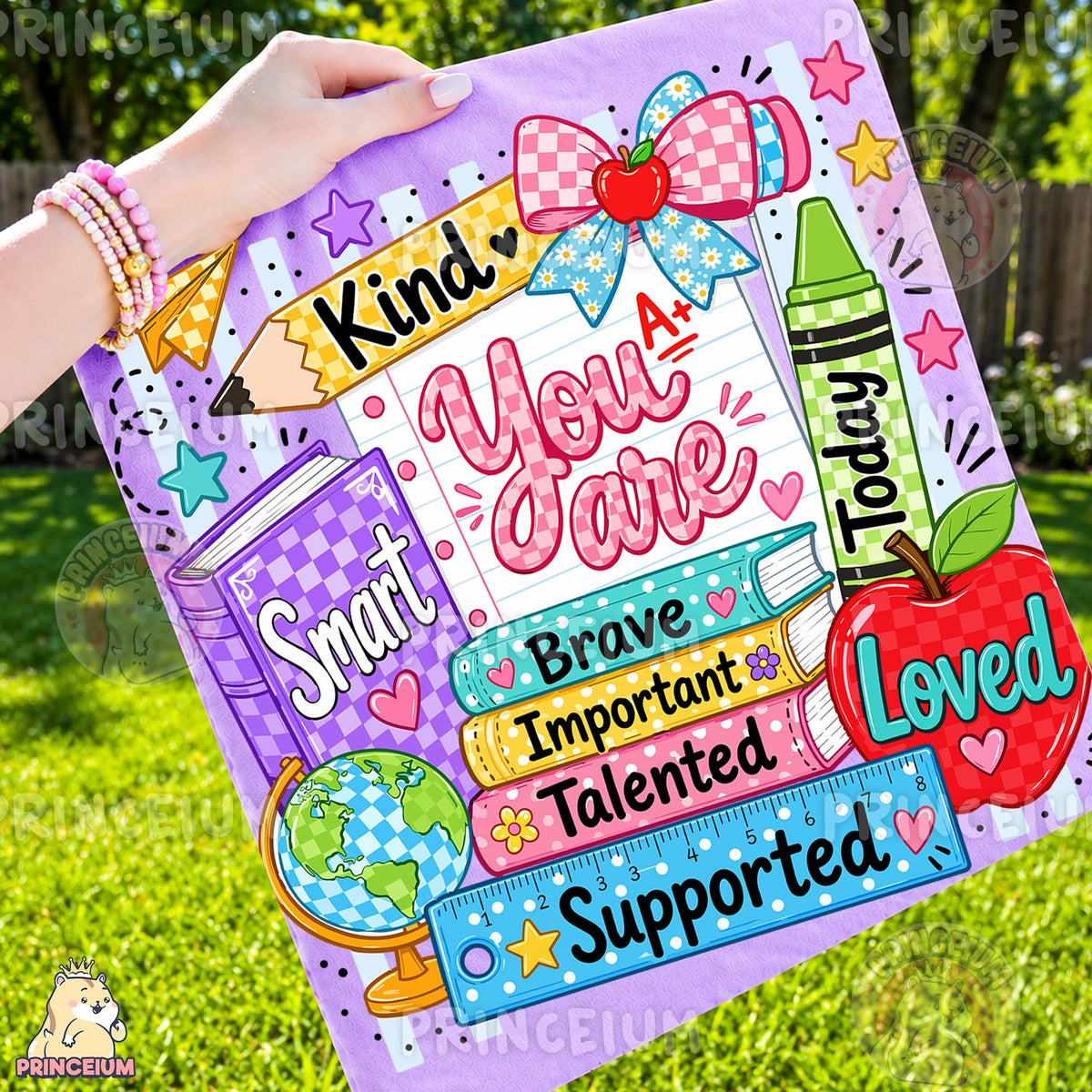 You Are Smart & Loved School Affirmations