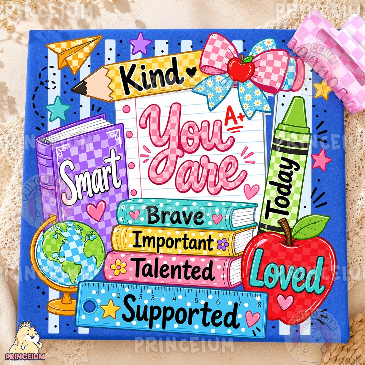 You Are Smart & Loved School Affirmations