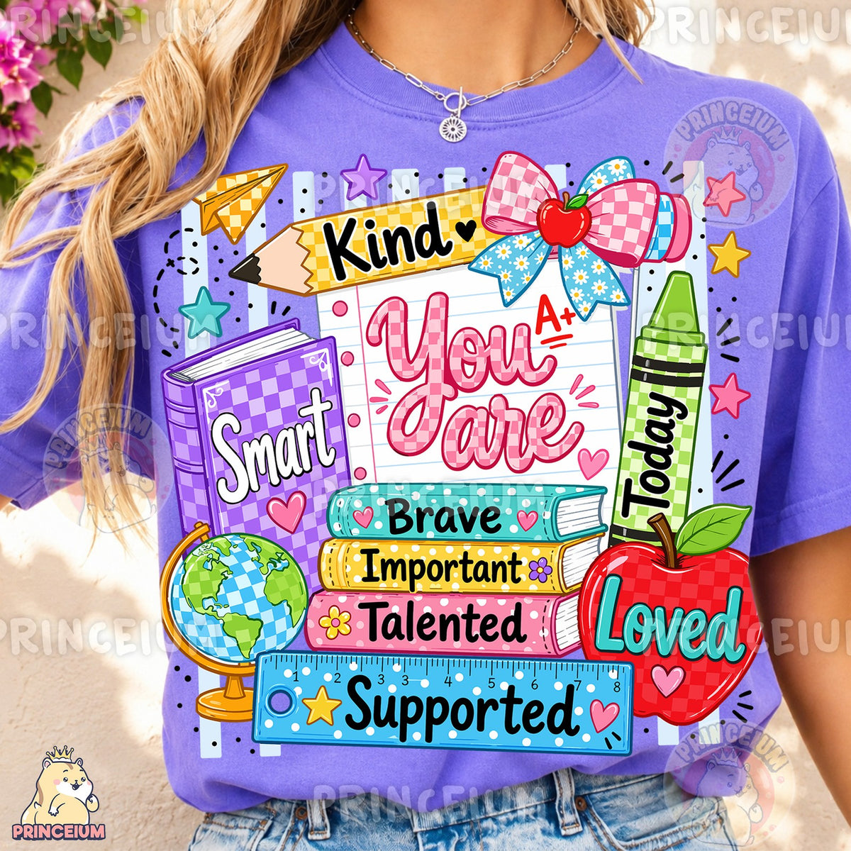 You Are Smart & Loved School Affirmations