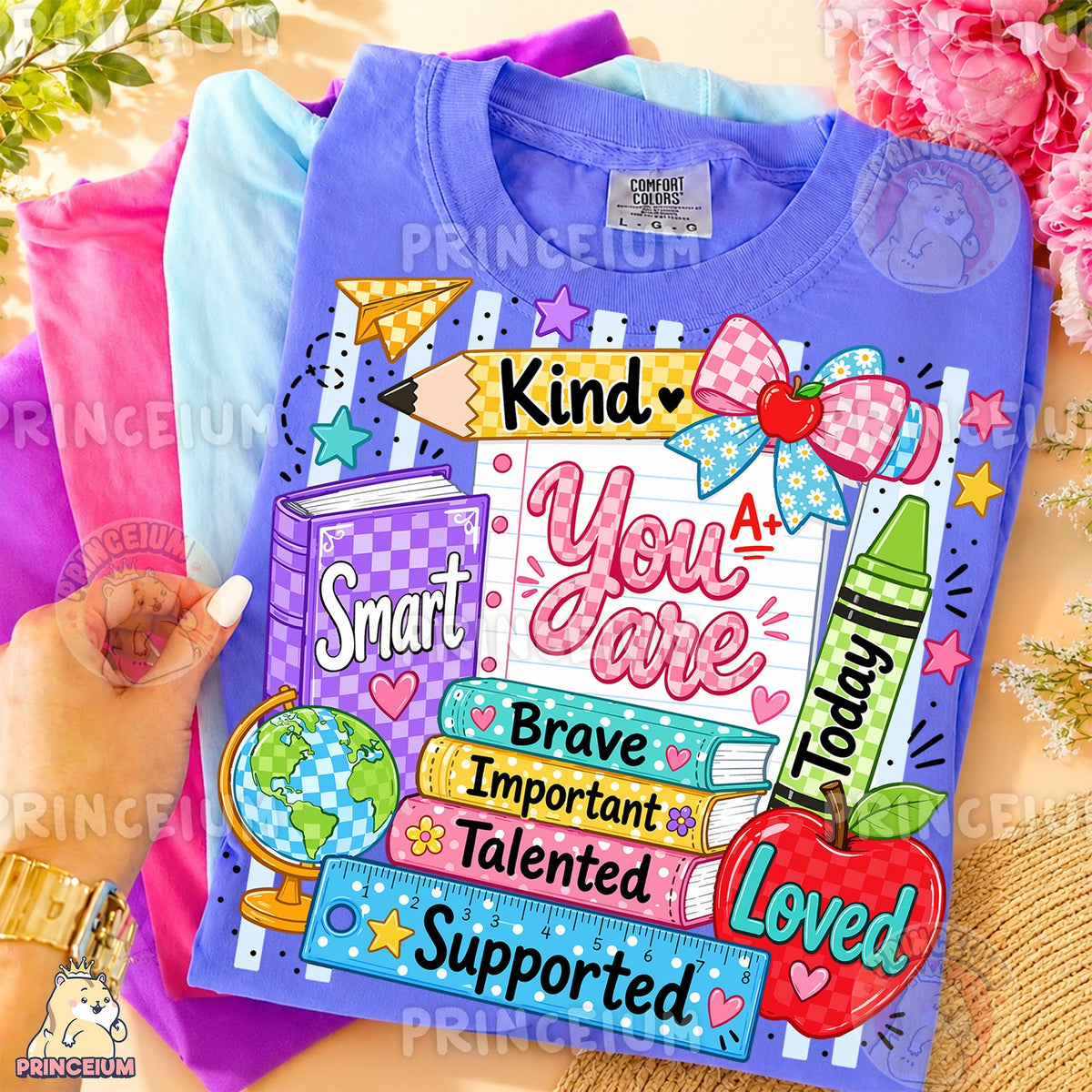 You Are Smart & Loved School Affirmations