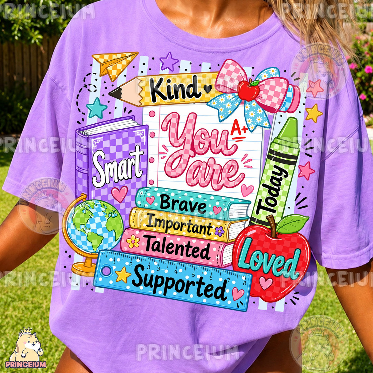 You Are Smart & Loved School Affirmations