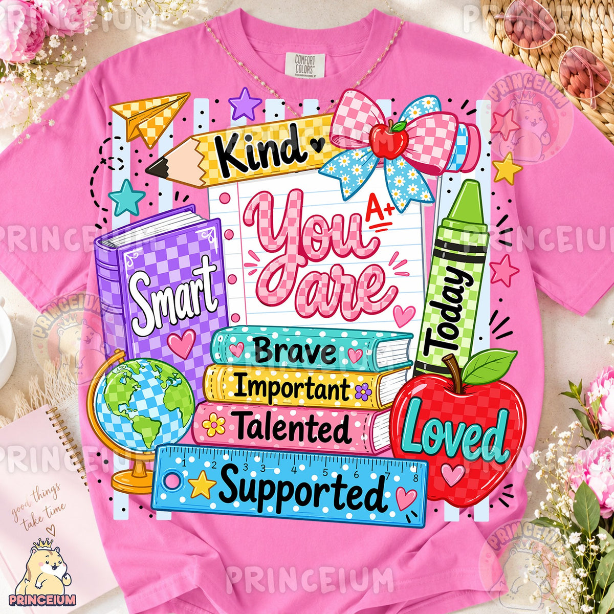 You Are Smart & Loved School Affirmations