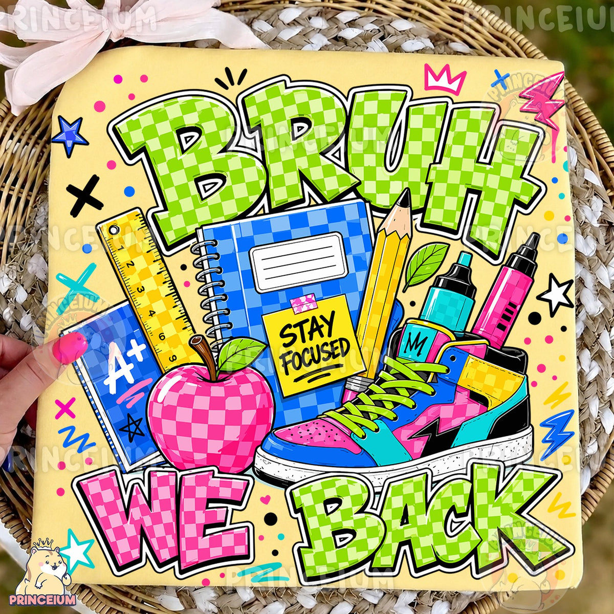 Bruh We Back School Design
