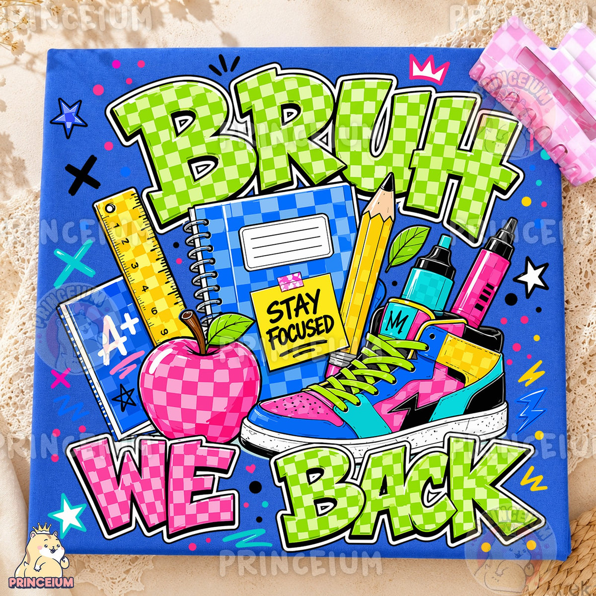 Bruh We Back School Design