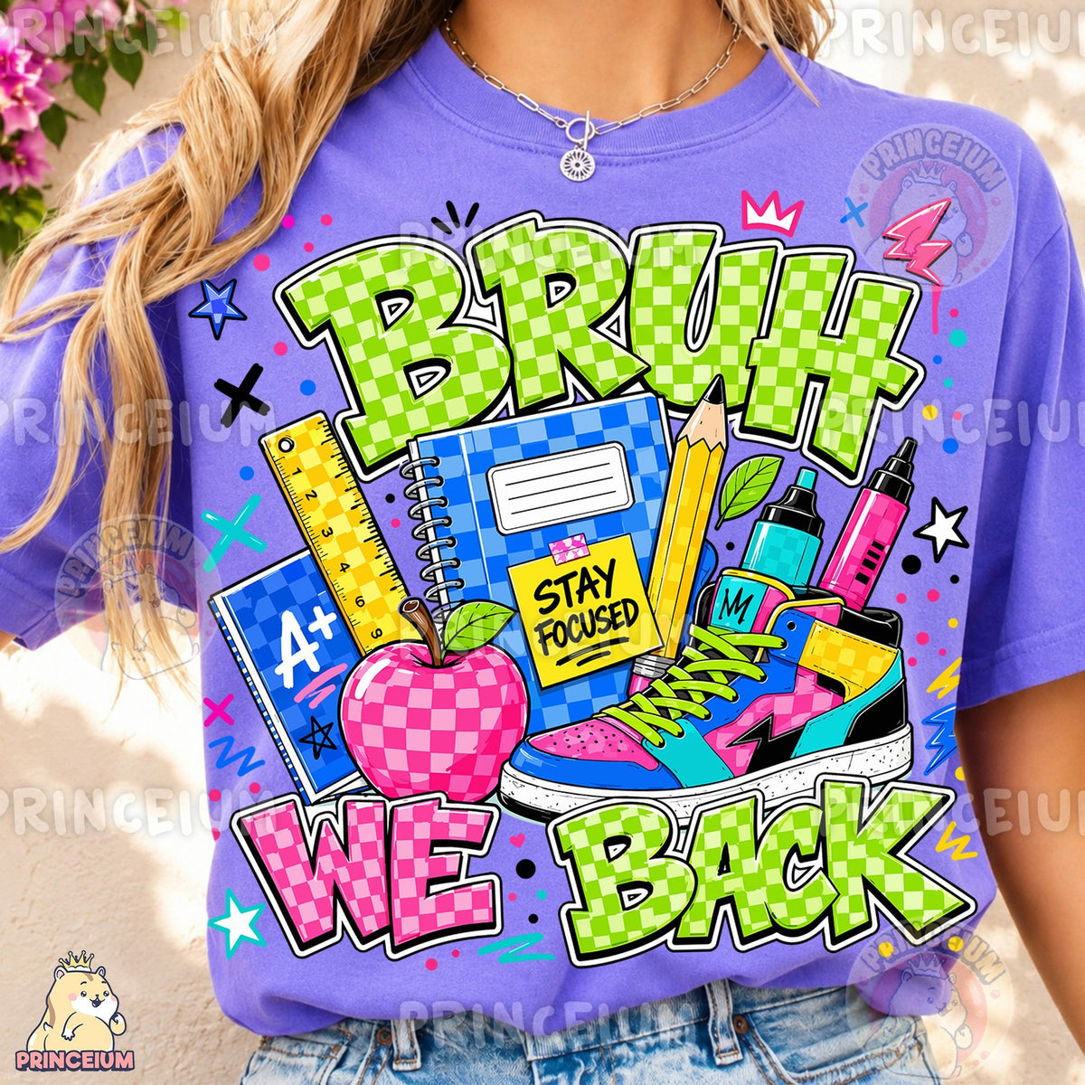 Bruh We Back School Design