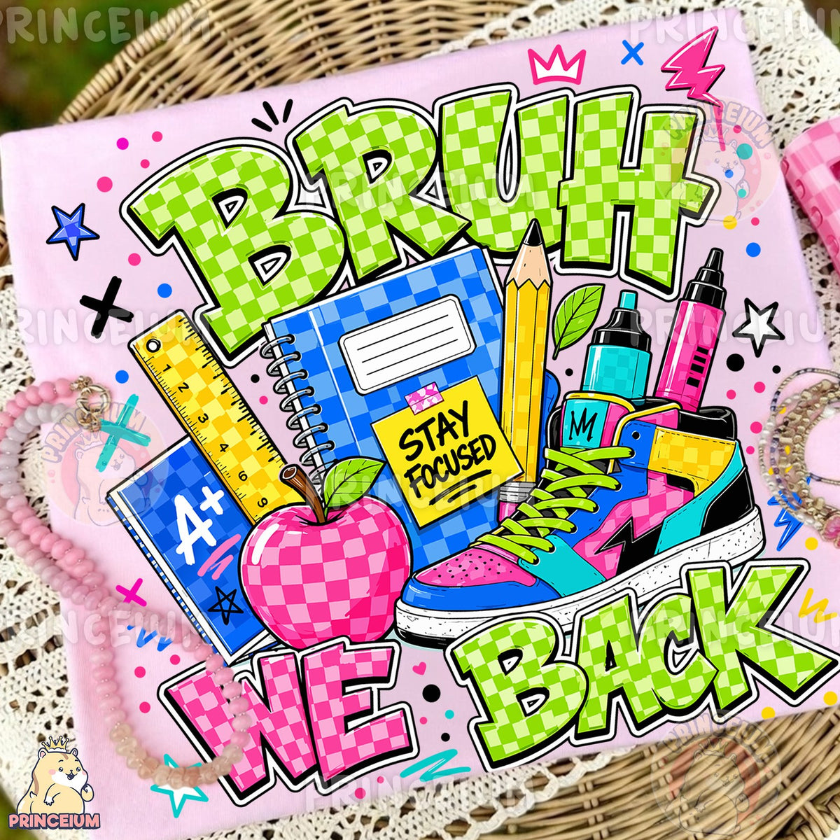 Bruh We Back School Design