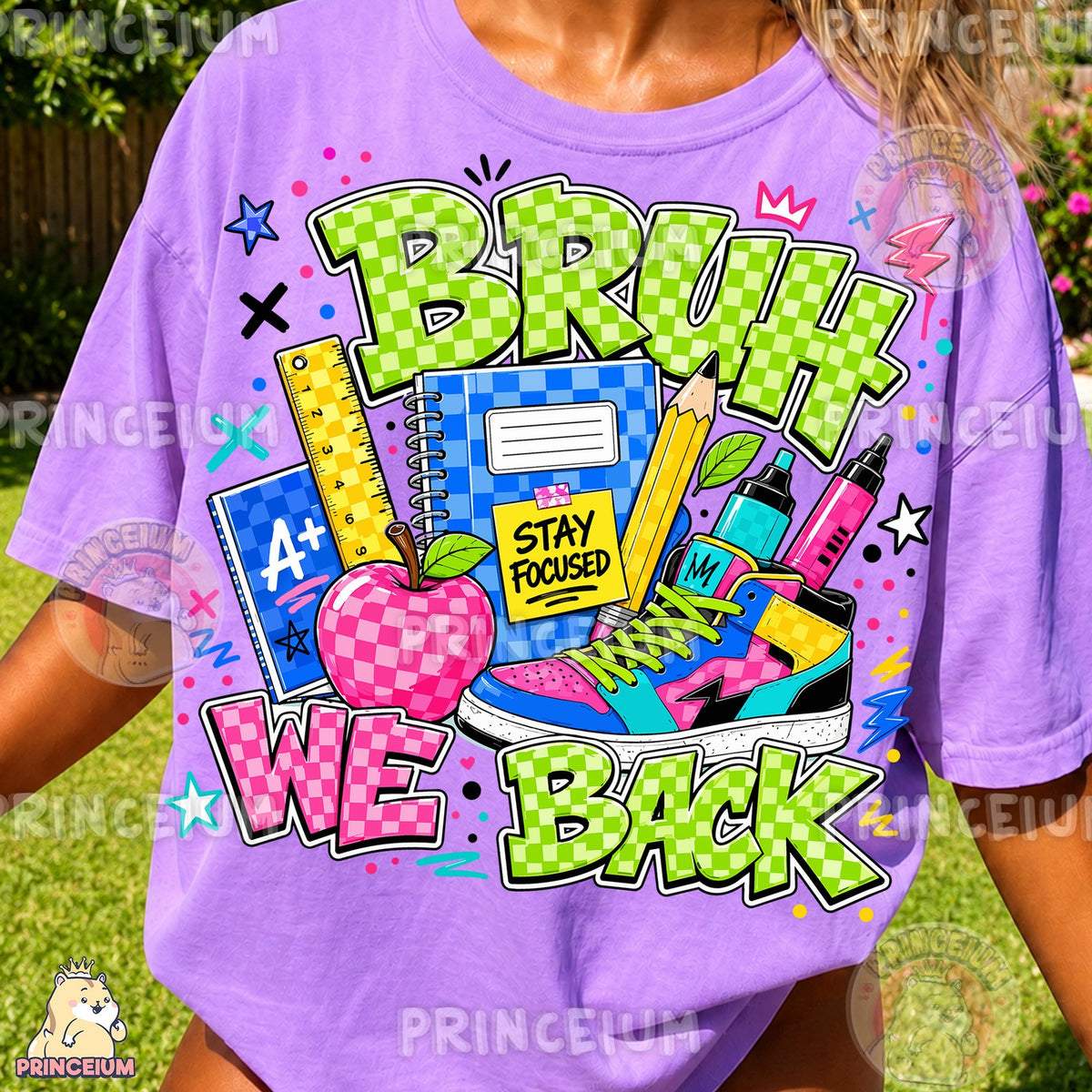 Bruh We Back School Design
