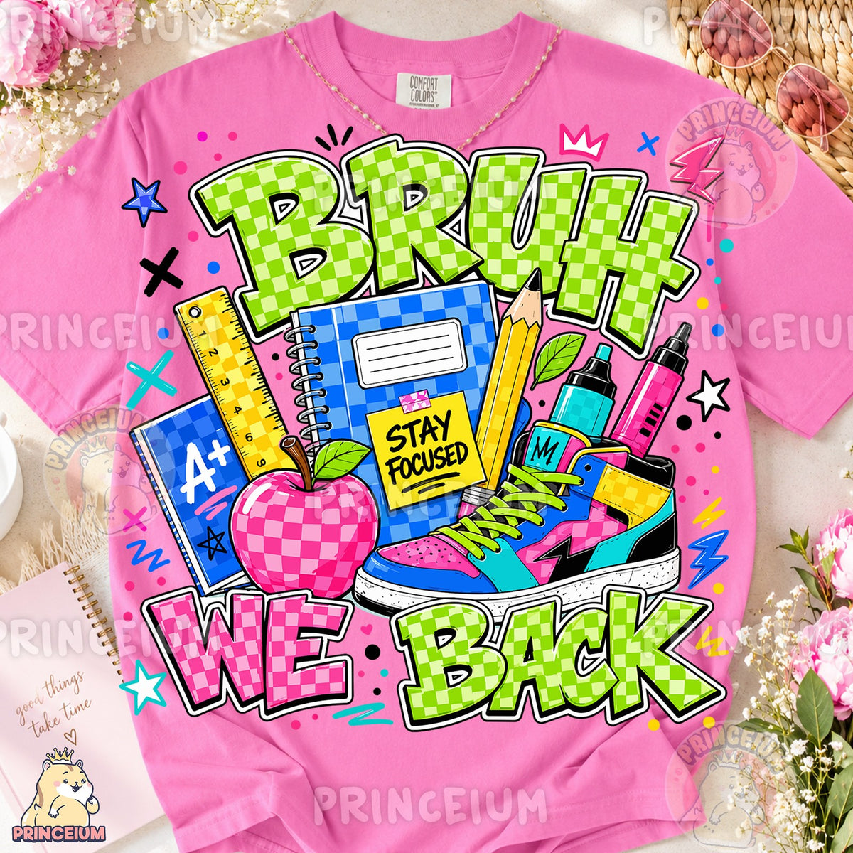 Bruh We Back School Design