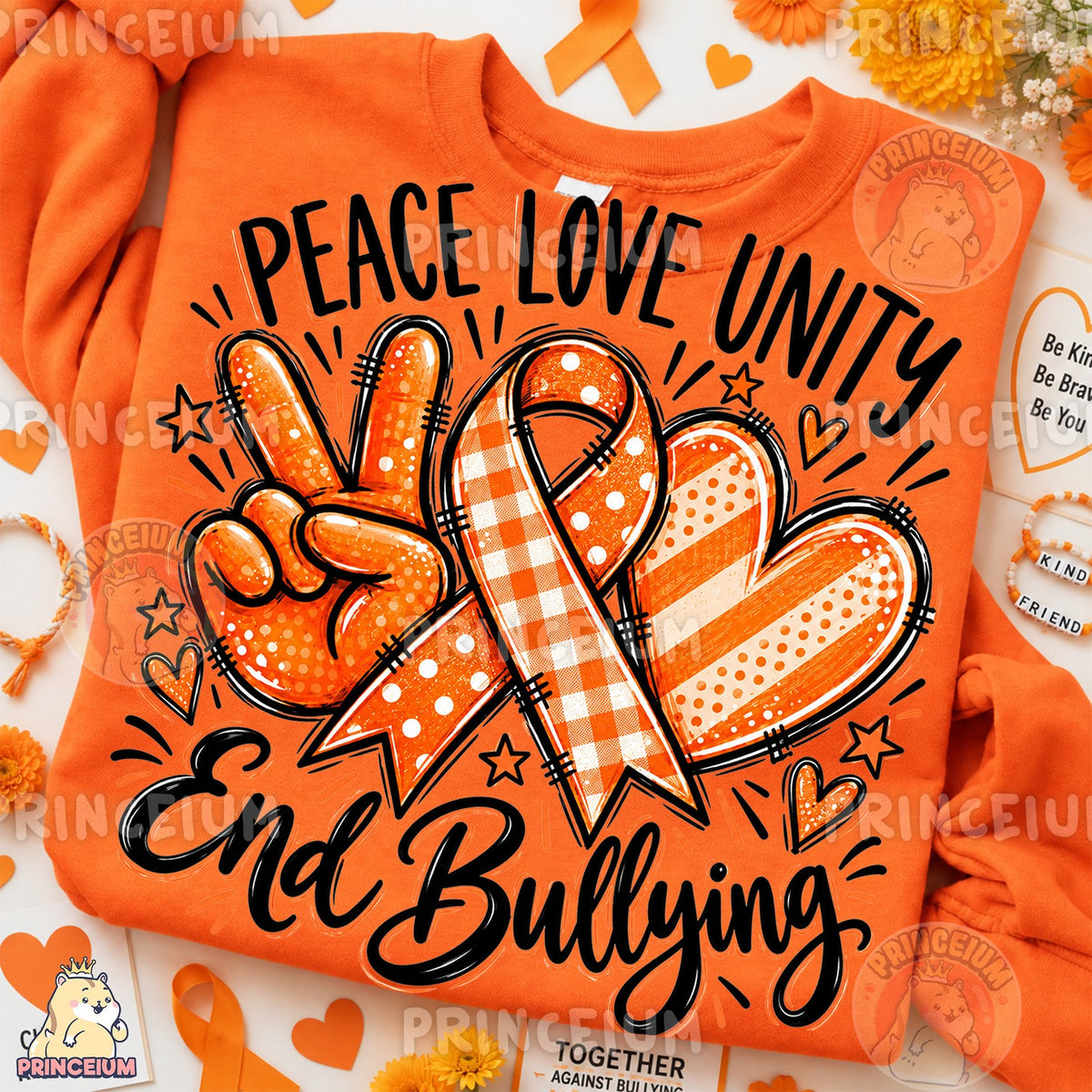 Peace Love Unity End Bullying