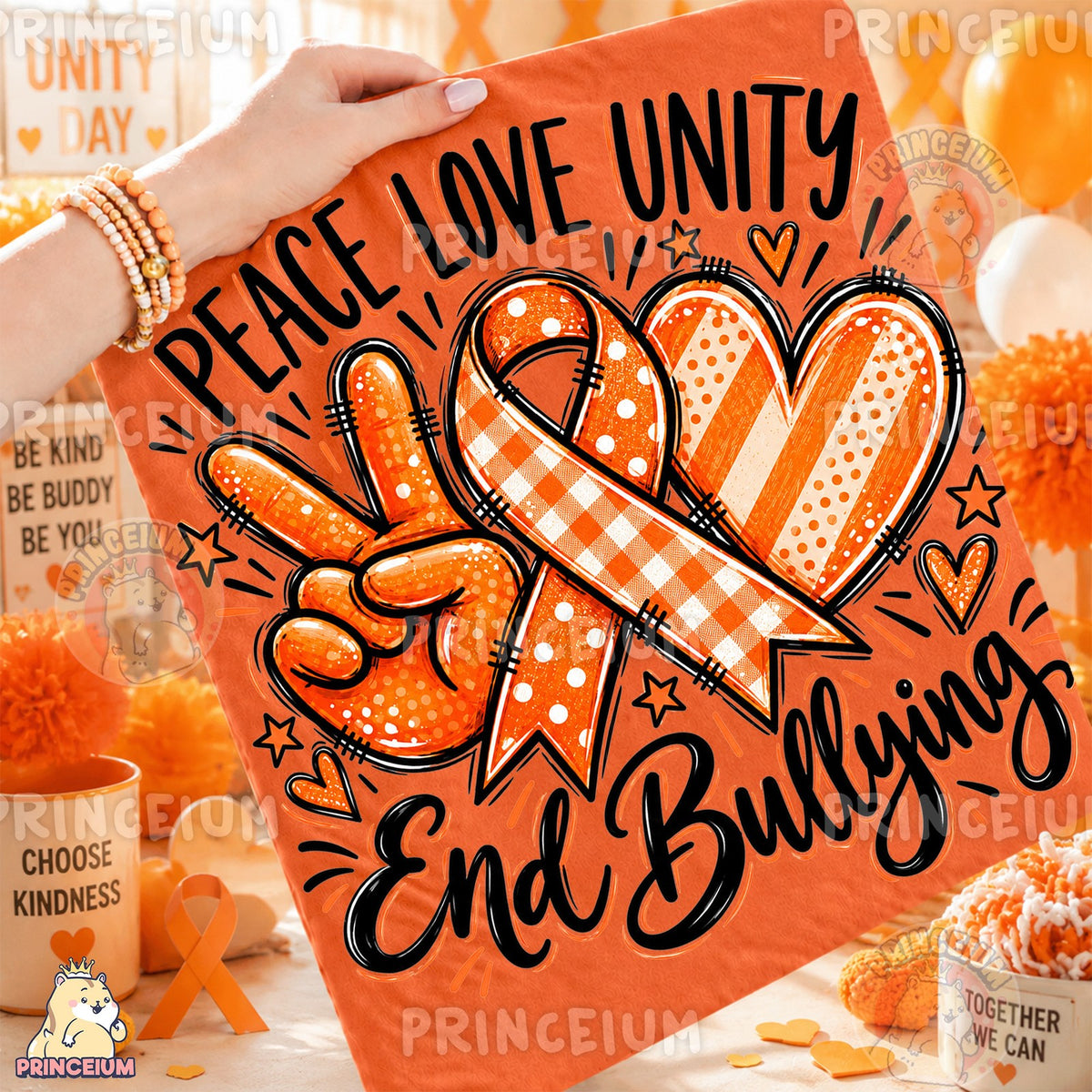 Peace Love Unity End Bullying