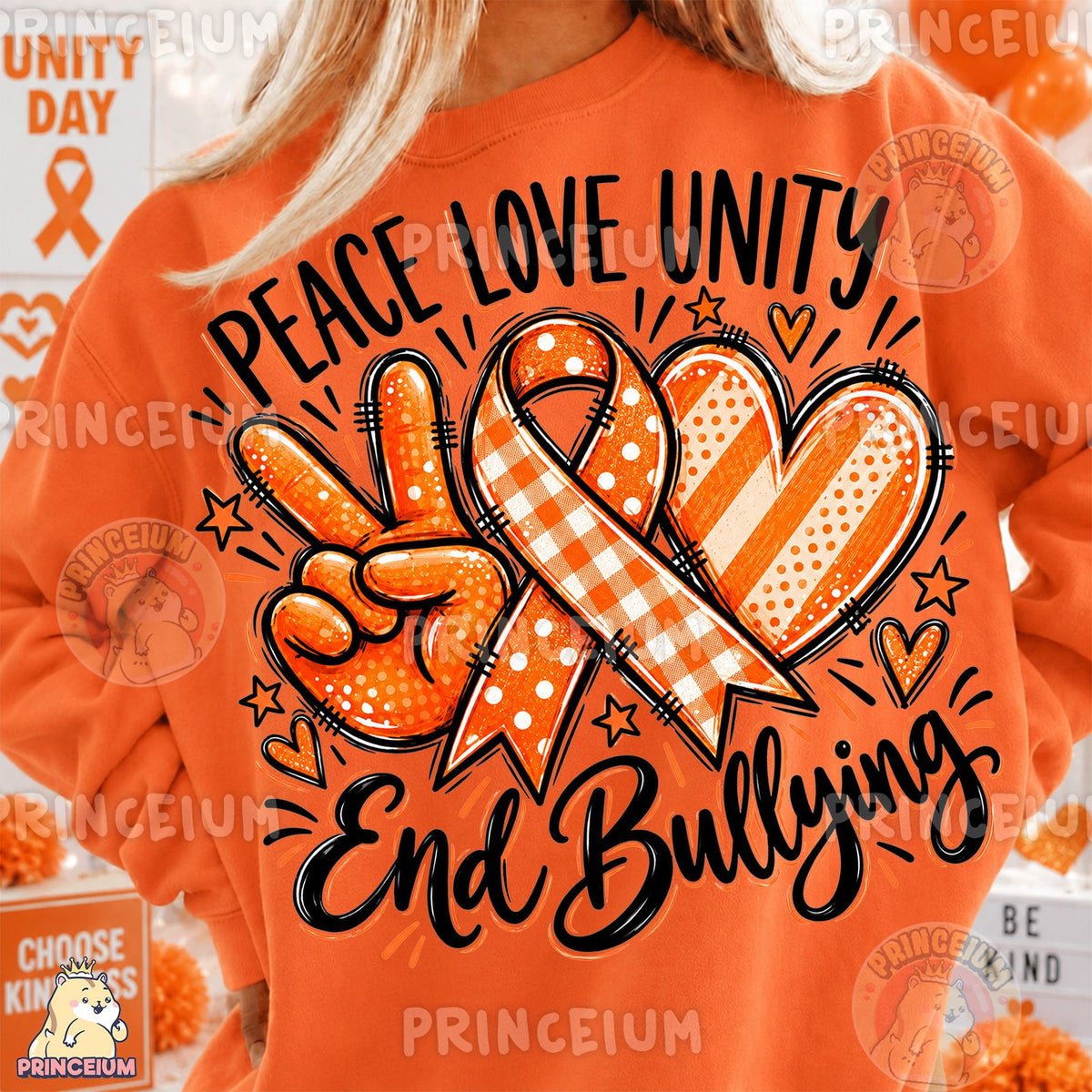 Peace Love Unity End Bullying