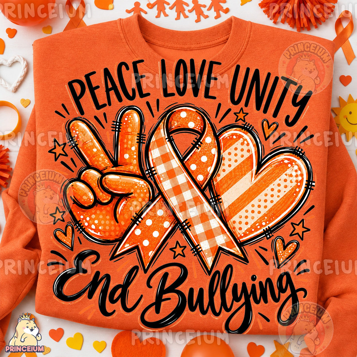 Peace Love Unity End Bullying