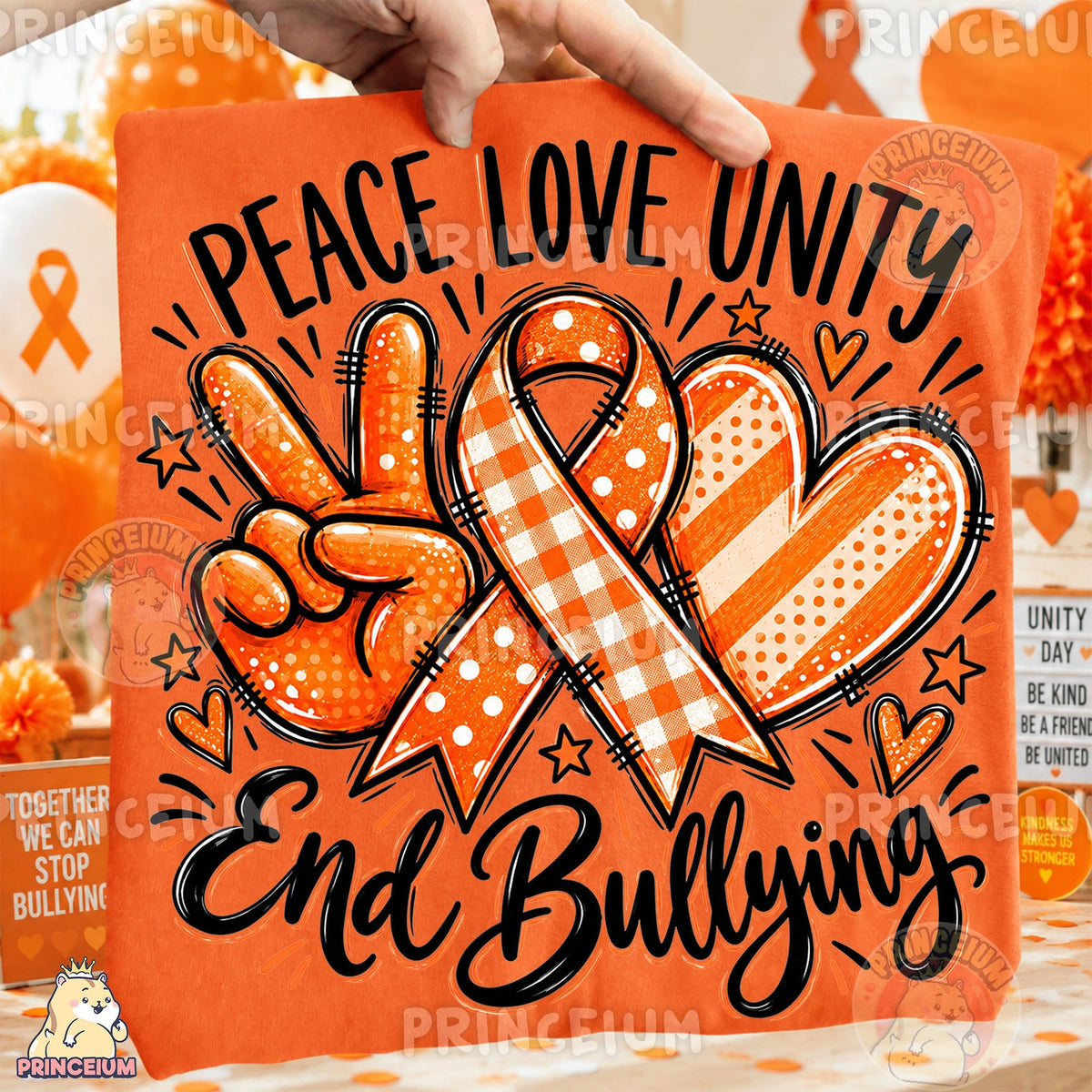 Peace Love Unity End Bullying