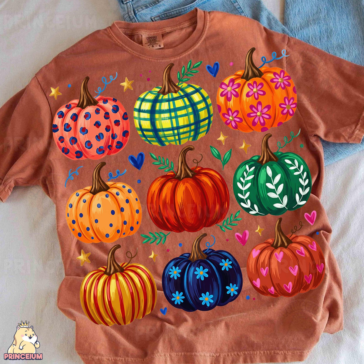 Leopard & Plaid Pumpkin
